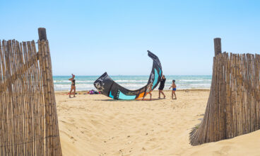 Marza. Kite surf